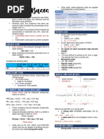 Acid and Bases Notes