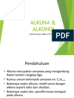 Pertemuan 12 - Alkuna & Alkohol