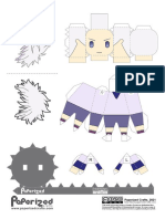 Hunter X Hunter - Killua Zoldyck Papercraft