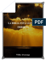 La Biblia Esta Llena de Errores Por Willie Alvarenga