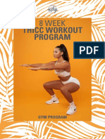 Thicc Workout Program: 8 Week