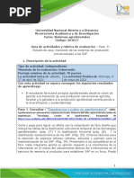 FFFFFFGuía de Aprendizaje y Rúbrica de Evaluación - Unidad 3 - Paso 5 - Estudio de Caso, Trasnsición de Los Sistemas de Produccióm Convencionales