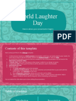 World Laughter Day by Slidesgo