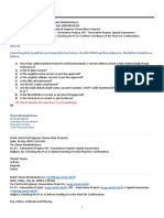 PI Confirmation Checklist