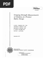 Gripping Strength Measurements of Children