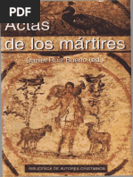 Actas de Los Mártires (Edición de Daniel Ruiz Bueno, Bac)