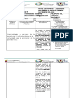 Plan de Clases, EJEMPLO Asignatura Estrategias de Aprendizaje