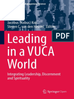 Leading in A VUCA World Integrating Leadership, Discernment and Spirituality