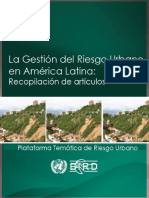 La Gestion Del Riesgo Urbano en America Latina