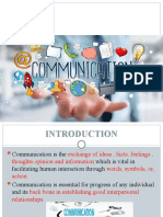 Psychological Aspects and Human Relation Communication