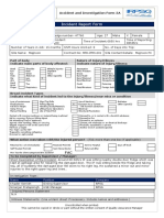 Incident Report Form: RPSG-IMS-F-24 Accident and Investigation Form 5A