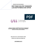 Tratamiento Todo-Volatil Oxidante para Ciclos de Potencia de Vapor