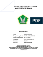 (Kaida) Sistematika Portofolio Pramuka Garuda Siaga