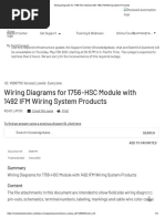 Wiring Diagrams For 1756-HSC Module With 1492 IFM Wiring System Products