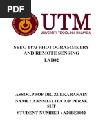 Sbeg 1473 Photogrammetry and Remote Sensing LAB02