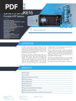 GK615 & GK616: Portable VHF Stations