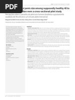 Perceptions About Penis Size Among Supposedly Healthy 40 To 60-Year-Old Brazilian Men: A Cross-Sectional Pilot Study