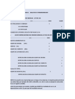 Cierre Analitico o Pormenorizado