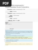 DD090 Examen Final Etica Empresarial y Responsabilidad Social