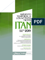 Impuesto Temporal A Los Activos Netos - 2019 - ITAN - 182 Páginas