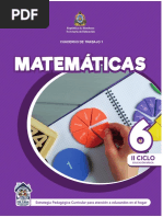 CT1 MATEMATICAS 6to Grado SE 2020