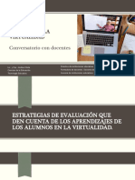 Conversatorio Con Docentes. Repensar La Evaluación, Andrea Vitola