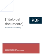 Subtítulo Del Documento