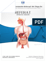 Referat - Aparatul Digestiv