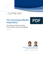 The Converged Media Imperative:: How Brands Must Combine Paid, Owned, and Earned Media