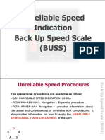 Back Up Speed Scale (BUSS)