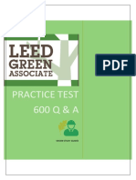 LEED Green Associate Practice Qns