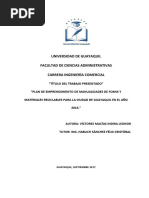 Plan de Emprendimiento de Manualidades de Fomix y Materiales Reciclables para La Ciudad de Guayaq