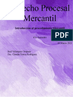 Introduccion Al Procedimiento Mercantil