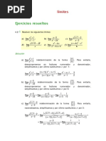 Ejercicios Resueltos: (Mhuflflrvghlímites