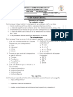 Guia #4 Ii Parcial Temperatura y Dilatacion