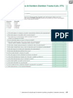 Escala de Trauma de Davidson Davidson Trauma Scale DTS