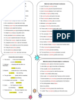 Write The Verbs in Present Continuous Write The Verbs in Present Simple