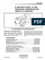 Service Instructions "P-1Nn" Single Pressure Compensator, Series F1U Control