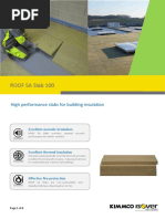 ROOF SA Slab 100: High Performance Slabs For Building Insulation