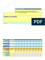 Plantilla Análisis de Escenarios