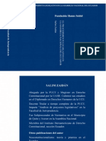 El Procedimiento Legislativo en Ecuador Salim Zaidan