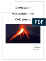 Geography Assignment On Volcanoes