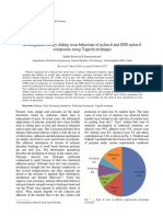 Investigations On Dry Sliding Wear Behaviour of Nylon-6 and GFR Nylon-6 Composites Using Taguchi Technique