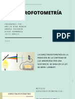 ESPECTROFOTOMETRIA