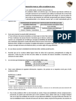 Matrícula 2021 (Ratificación - Primaria)