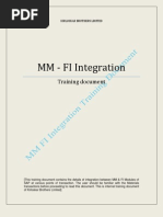 10 - MM - FI Integration