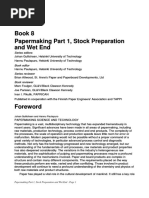 8 Papermaking Part 1 Stock Preparation and Wet End