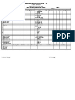 Bhadrakali Krishi Co-Operative Ltd. Dairy Division: Daily Production Record Sheet. Date