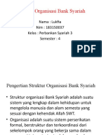 Struktur Organisasi Bank Syariah