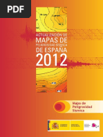 Actualizacion Mapas Peligrosidad Sismica 2012